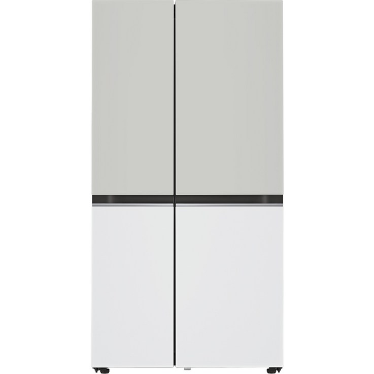 [색상선택형] LG전자 오브제컬렉션 양문형 냉장고 디오스 S834MGW12 832L 방문설치 - 쇼핑앤샵