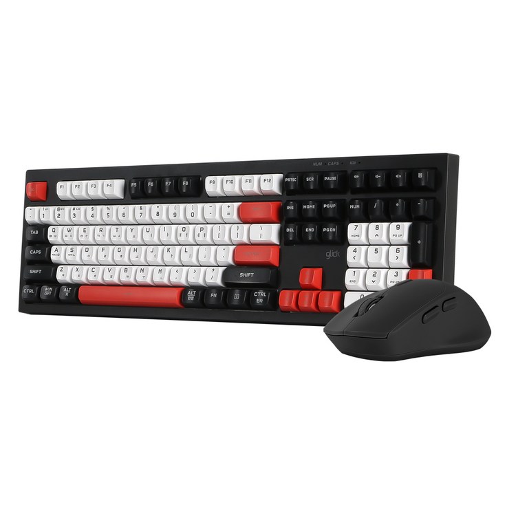 지클릭커 오피스프로 WMK50 사일런스 M 무소음 무선 블루투스 108 키보드 마우스 세트, 일반형, Poker 108키, WMK50 지클릭커 오피스프로 WMK50 사일런스 M 무소음 무선 블루투스 108 키보드 마우스 세트, 일반형, Poker 108키, WMK50
