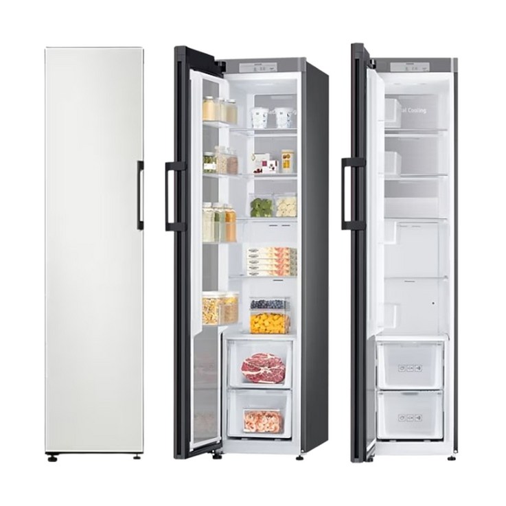 삼성 비스포크 240리터 키친핏 변온 냉장고 RZ24A5660AP 비스코프 변온가능냉장김냉냉동고