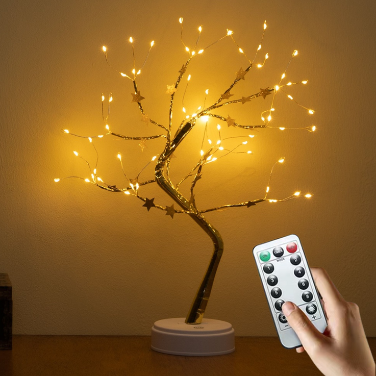 이코노미쿠스 LED 무선 감성 나무 침대 간접 조명 전등 수면등 무드등 크리스마스 6259920357