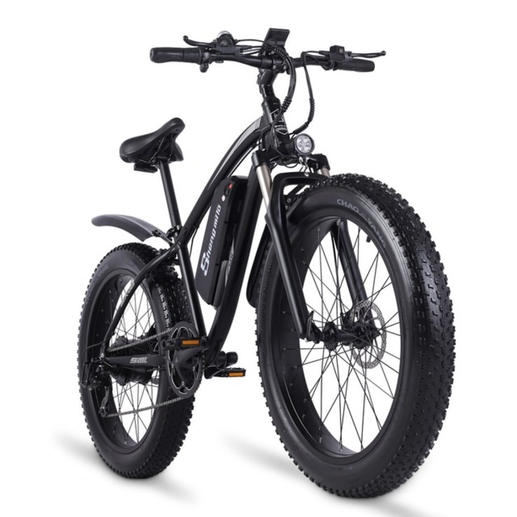 배달용 산악 MX02S 전기 자전거, 48v 1000W 4.0 팻 타이어, Ebike, 26 인치, 스노우 17Ah 성인 산악 kmh, 01 MX02S black, 한개옵션1