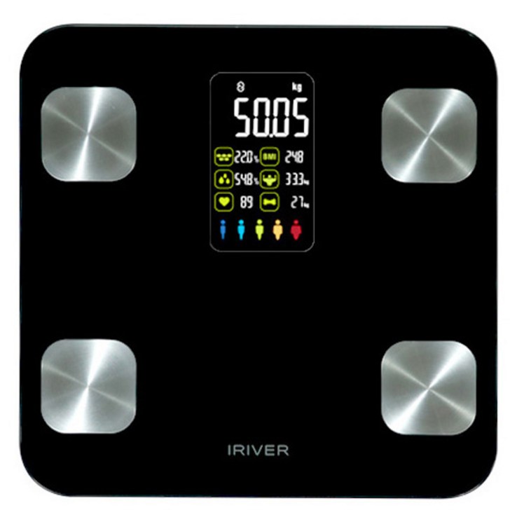 아이리버 대형 LCD 스마트 인바디 체중계