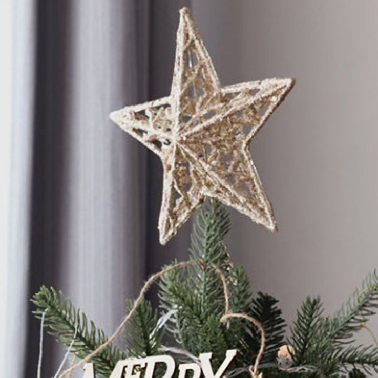 북유럽트리별꽂이1p 트리장식별 XMAS장식소품 북유럽트리별꽂이1p 트리장식별 XMAS장식소품