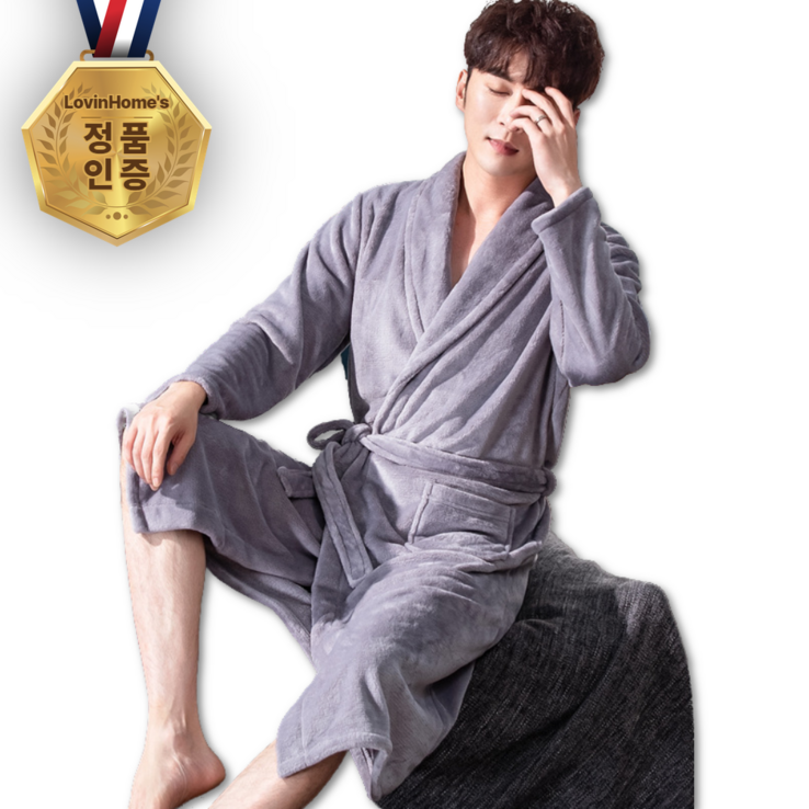 BEST 로빈홈즈 샤워가운 목욕가운 호텔, 1개, BEST 프리미엄 그레이 BEST 로빈홈즈 샤워가운 목욕가운 호텔, 1개, BEST 프리미엄 그레이