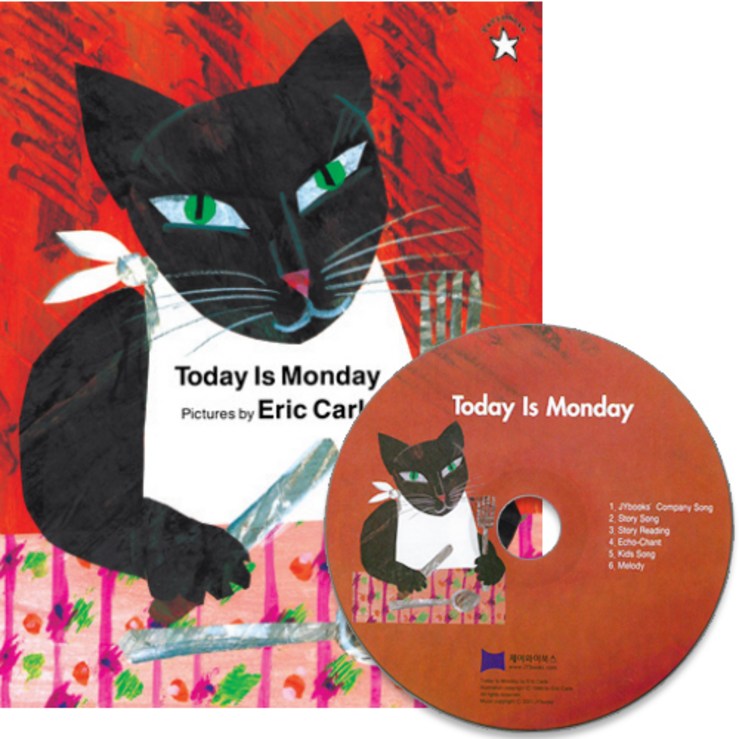 노부영 Today Is Monday (Boardbook + CD)