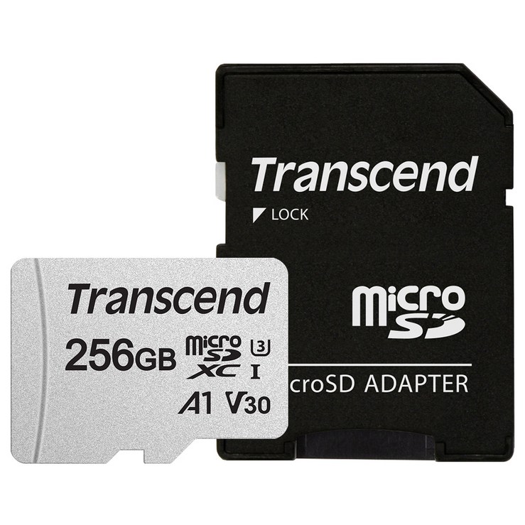 삼성evoplus256 트랜센드 300S-A 마이크로 SD카드