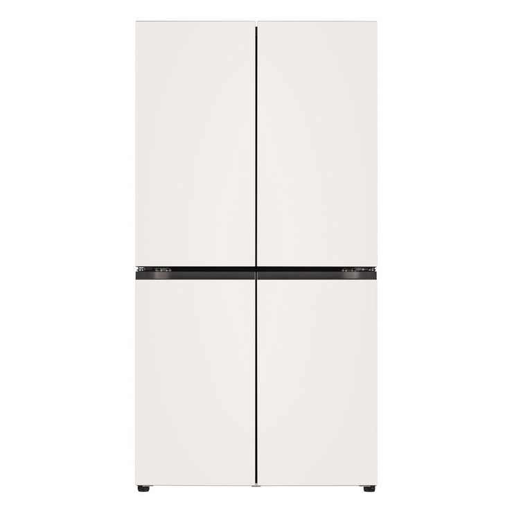 [색상선택형] LG전자 디오스 오브제컬렉션 4도어 냉장고 메탈 870L 방문설치 - 쇼핑앤샵