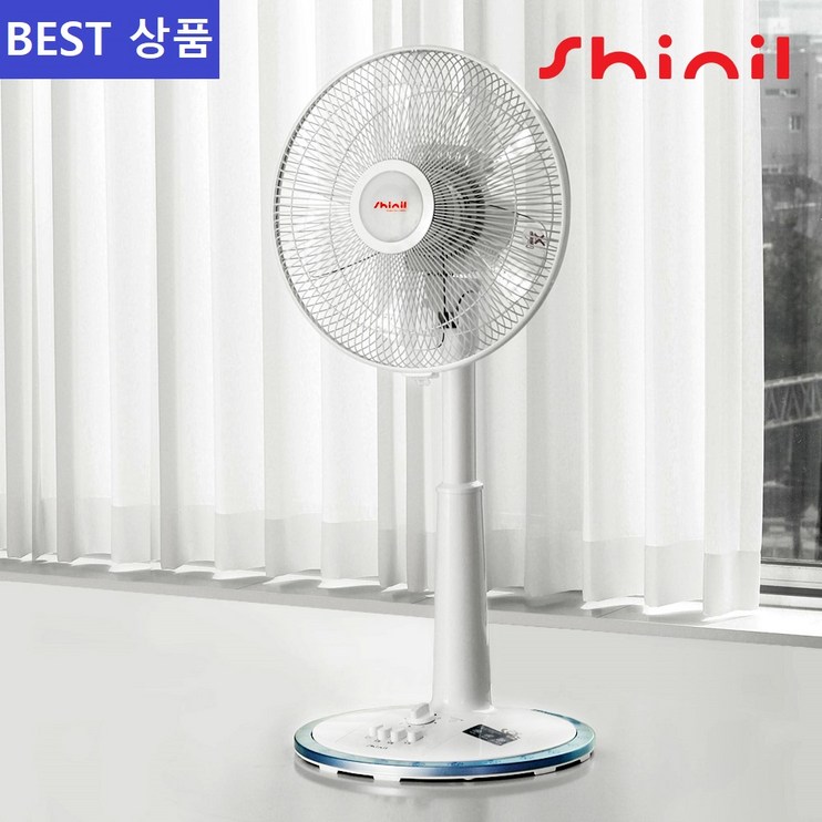 신일 기본형 저소음 가정용 스탠드 5엽 선풍기, SIFG12SS