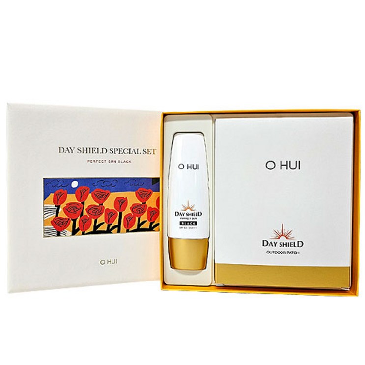 오휘 오휘 데이쉴드 퍼펙트 선 블랙 50ml 기획세트, 1세트