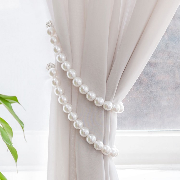 마그네틱 커텐끈 진주