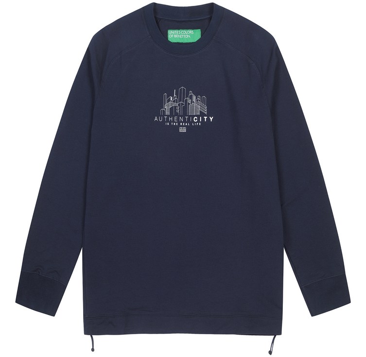 베네통 드로우 스트링 맨투맨 3HVTU1036252