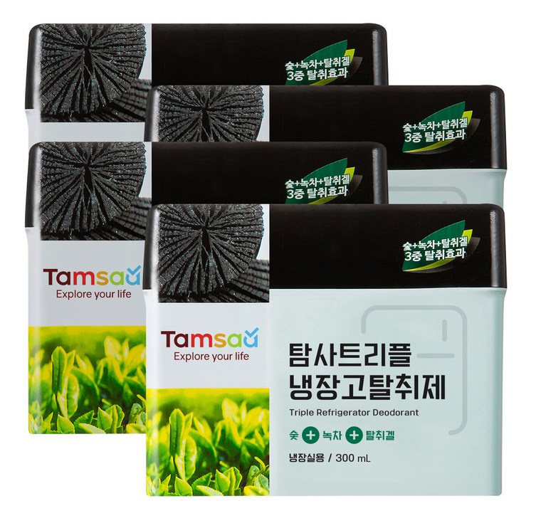 탐사 트리플 냉장고 탈취제 대용량