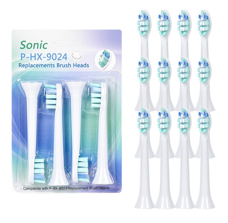 온비유 필립스 소닉케어 전동칫솔 호환 리필모 4개입, 옵티멀 플라그 디펜스, 4세트