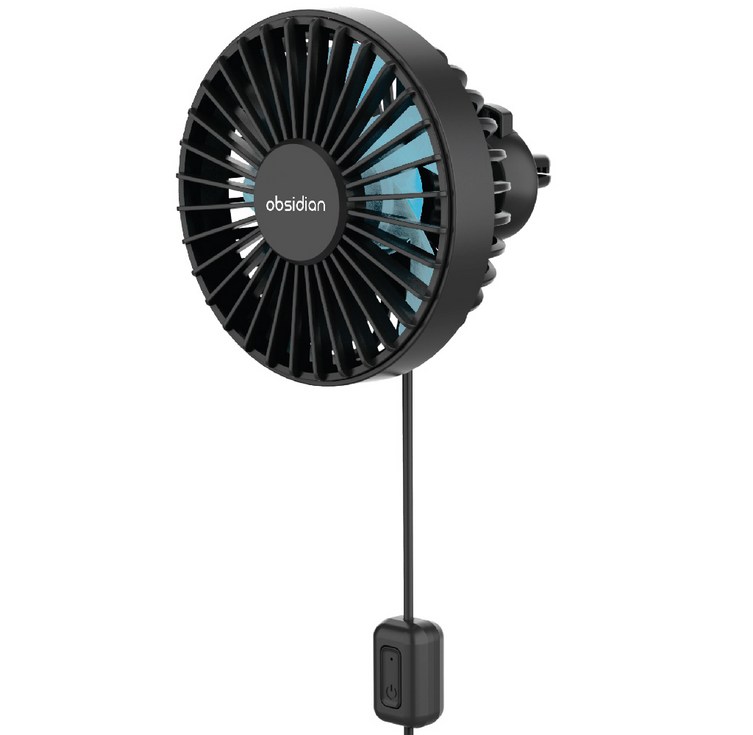 옵시디언 차량용 USB 미니 선풍기