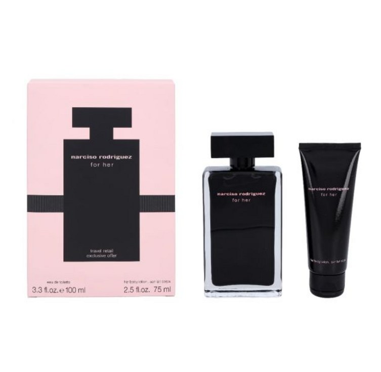 나르시소 로드리게즈 로드리게스 2대. 여성용 선물 세트 오드 뚜왈렛85ml Bl 75ml 3fl Oz 나르시소 로드리게즈 로드리게스 2대. 여성용 선물 세트 오드 뚜왈렛85ml Bl 75ml 3fl Oz