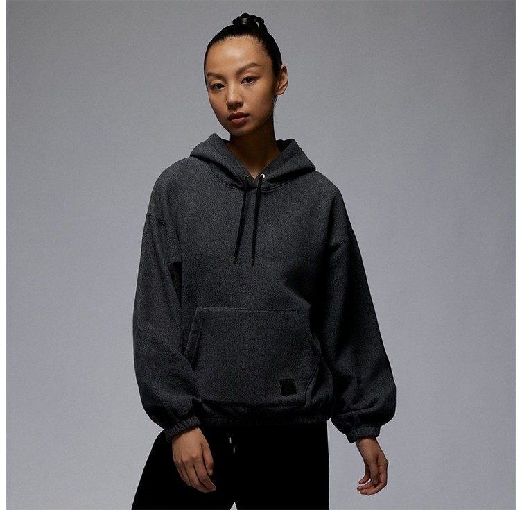 나이키 여성 조던 플라이트 플리스 윈터라이즈드 후드 티셔츠 블랙 FD7238010