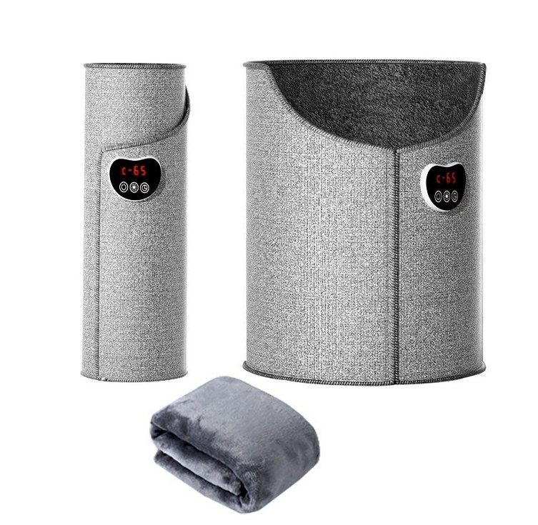 우스틴스 서라운드 파티션히터 접이식 히팅패드 발난로 ,그레이, 회색