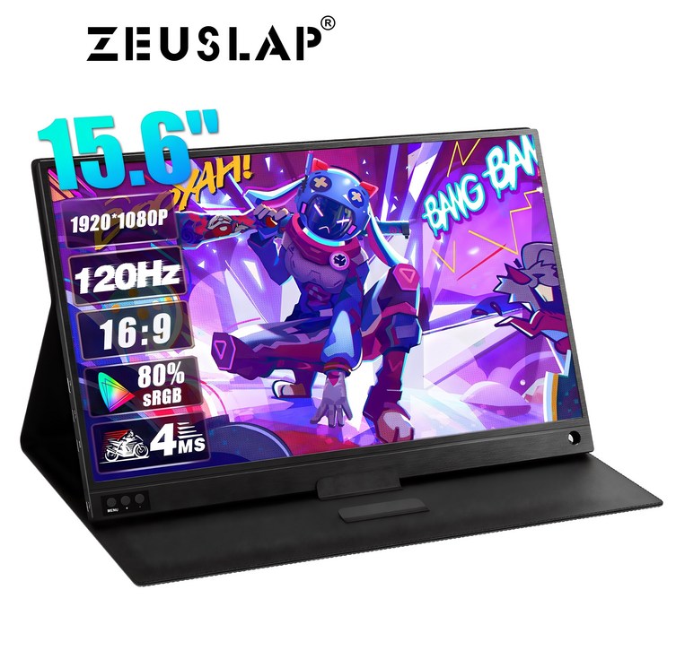 ZEUSLAP 제우스랩 15.6inch 120hz IPS 휴대용 모니터 DEX 모니터 초경량 초슬림 휴대 P15A120hz ZEUSLAP 제우스랩 15.6inch 120hz IPS 휴대용 모니터 DEX 모니터 초경량 초슬림 휴대 P15A120hz