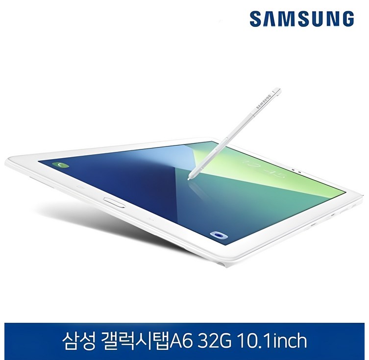삼성전자 갤럭시탭 A6 10.1 SMP580 WiFi 32G 태블릿PC, 화이트, 32GB