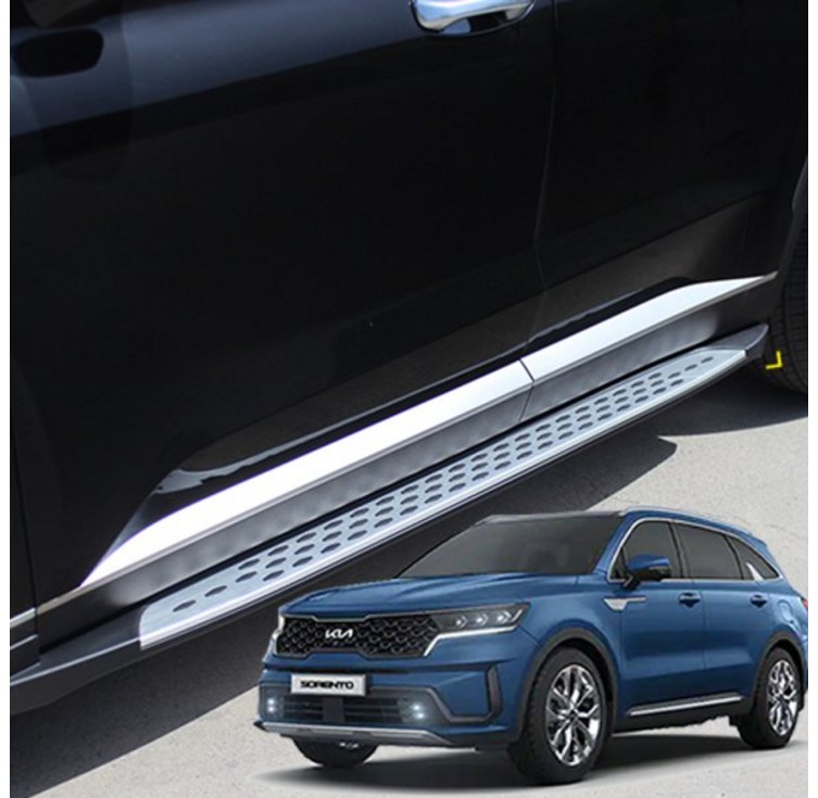 거빈 MQ4 4세대 쏘렌토 일체형 사이드스텝프런트머드가드후머드가드는 기존꺼사용