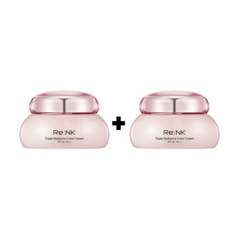 리엔케이 빛크림 트리플 래디언스 컬러 크림, 45ml x 2개