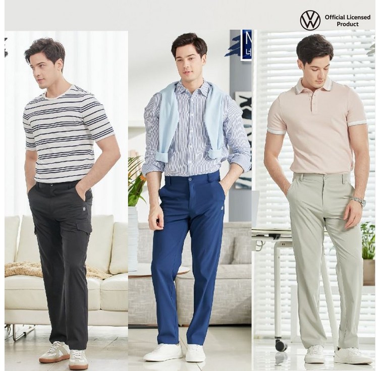 폭스바겐 남성 스프링 팬츠 3종세트