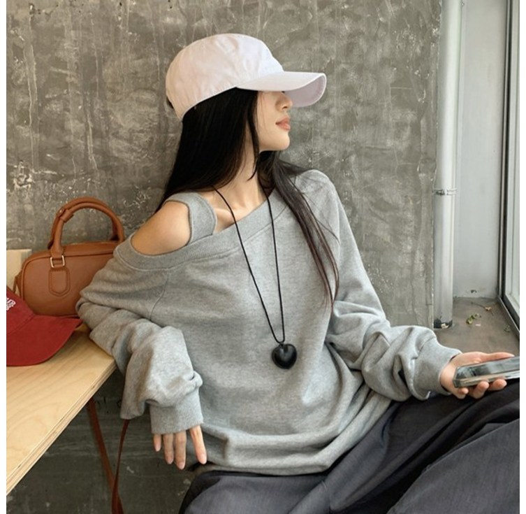 자체제작 다이너 원숄더 맨투맨