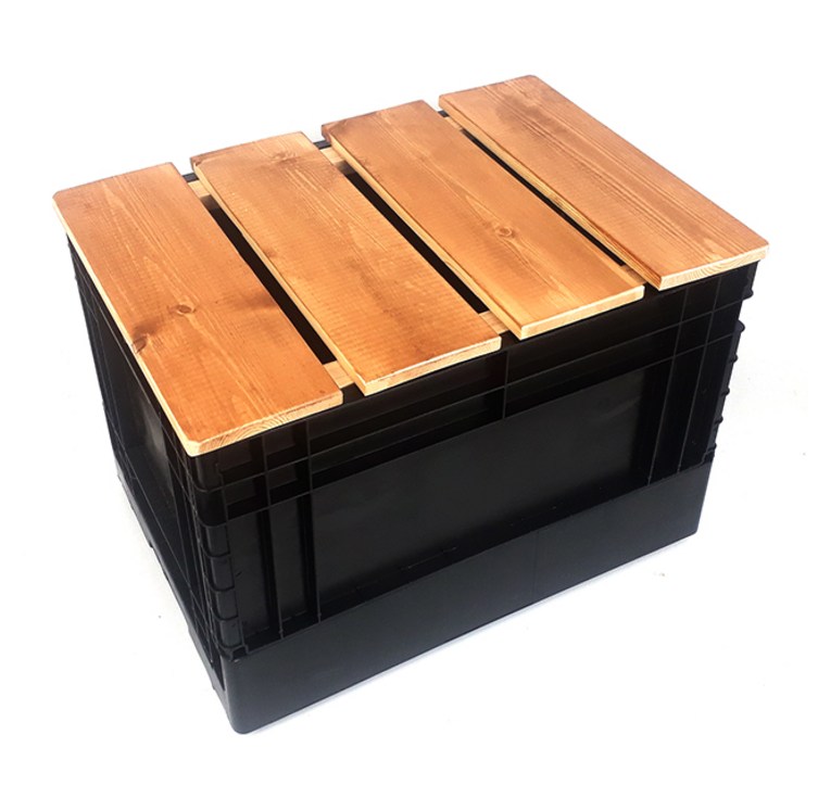 캠핑폴딩박스 원목 우드상판  캠퍼필드 다다마 미니멀웍스 호환 가능