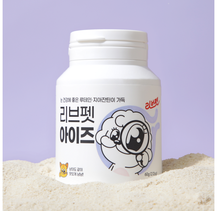 리브펫 아이즈 강아지 고양이 눈 눈물 영양제 포르피린 항산화제 분말형, 눈물개선눈건강, 1개 리브펫 아이즈 강아지 고양이 눈 눈물 영양제 포르피린 항산화제 분말형, 눈물개선눈건강, 1개