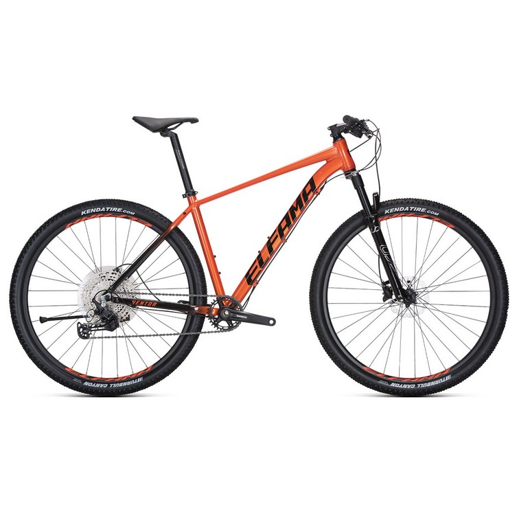 엘파마 벤토르 V4  입문용 MTB 자전거, 1개, 1042cm, 메탈릭 오렌지  XS 27.5인치
