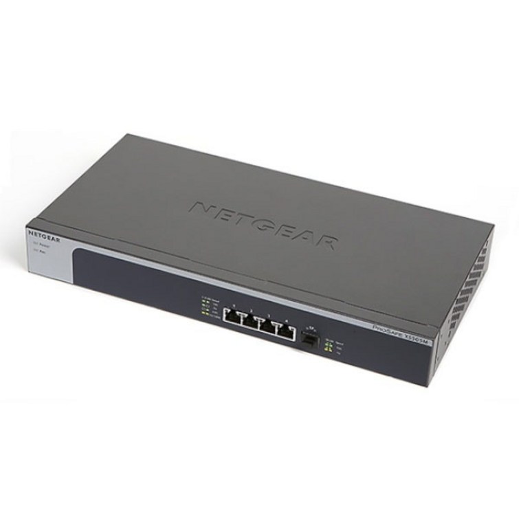 넷기어 XS505M 스위칭허브 5포트,1000Mbps,10Gbps,SFP1포트, 선택하세요, 1개